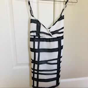 ECU Black and white camisole top